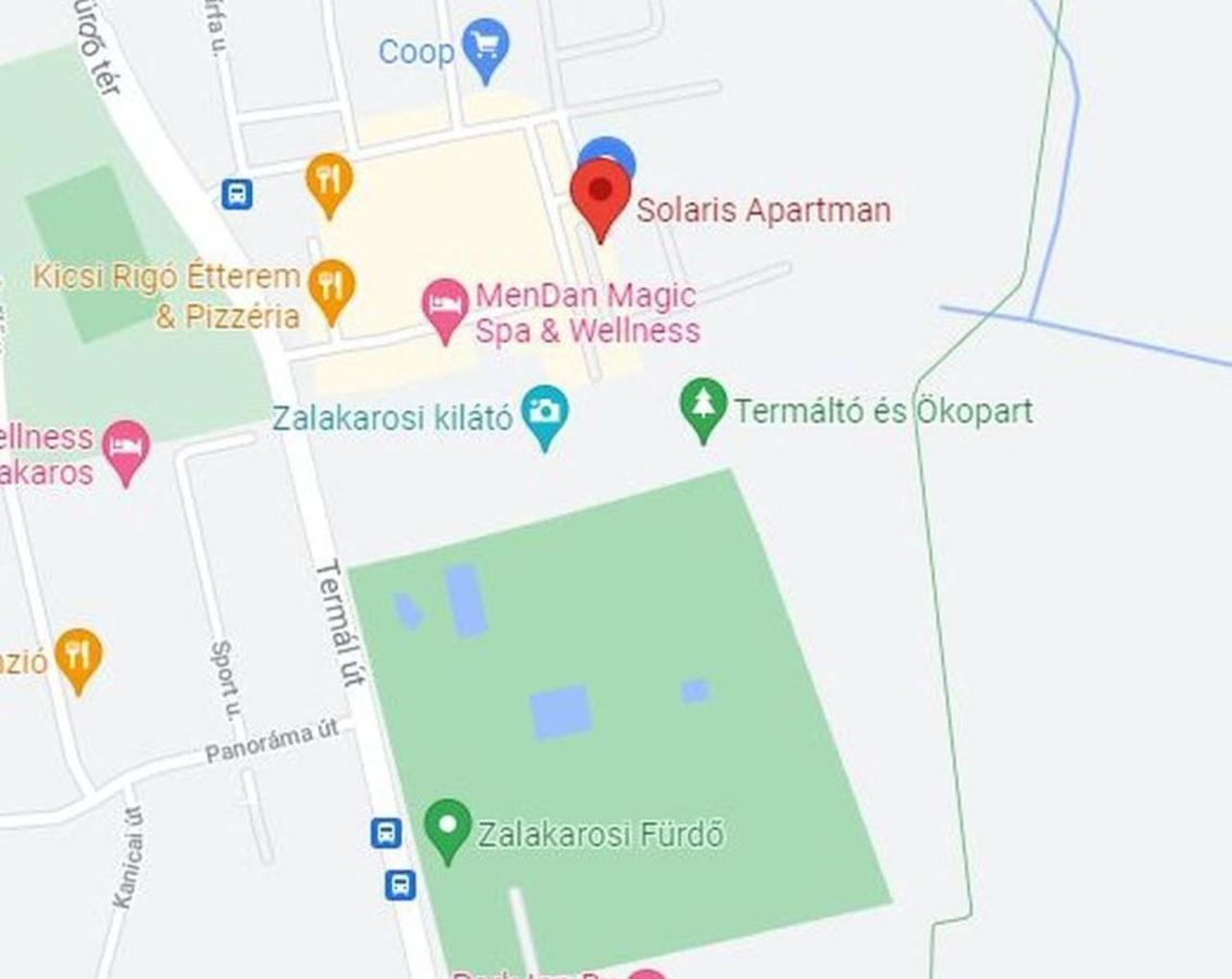 Solaris Apartman Zalakaros Zewnętrze zdjęcie